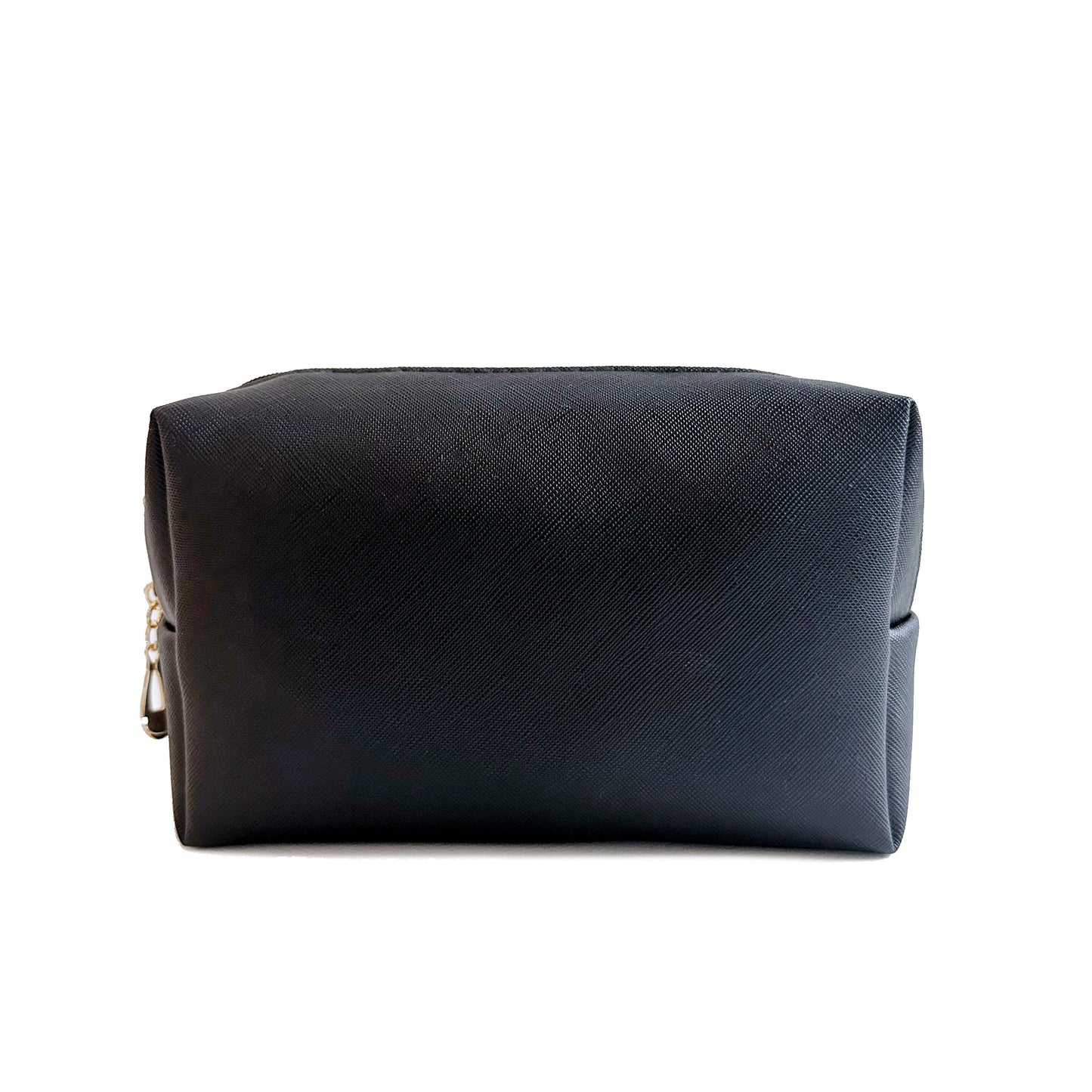 Golden make up bag