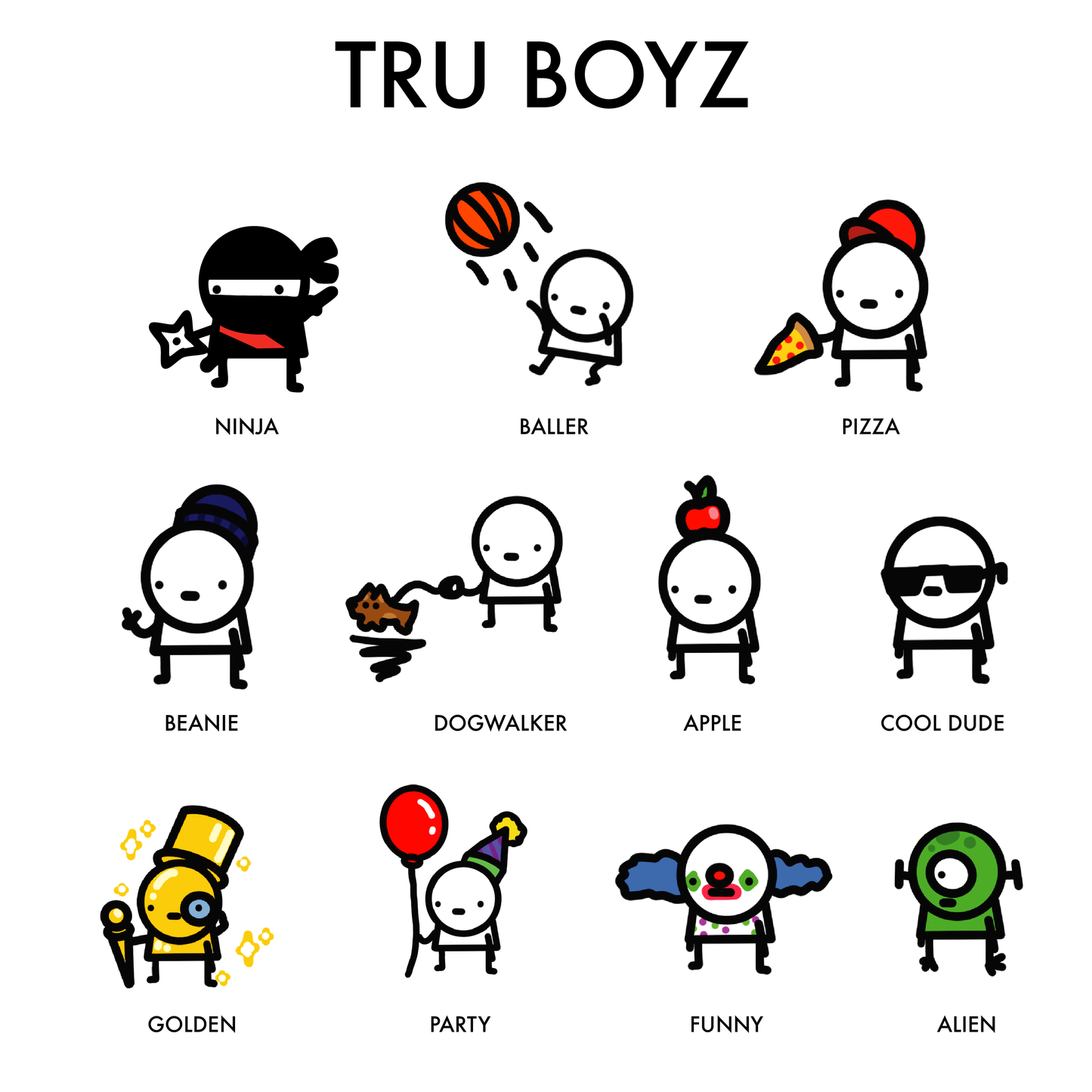 Tru Boys - Kids Heavy Cotton™ Tee