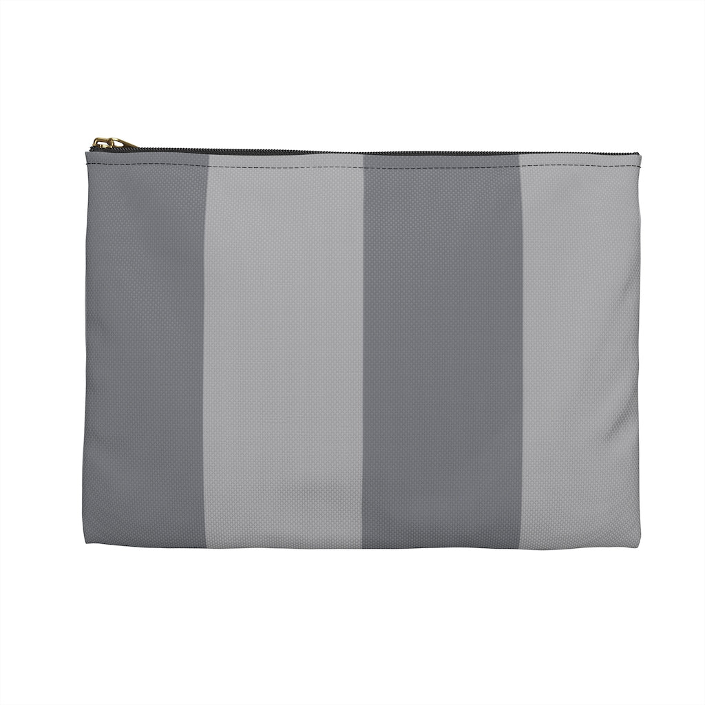 Grey Colorblock Pouch