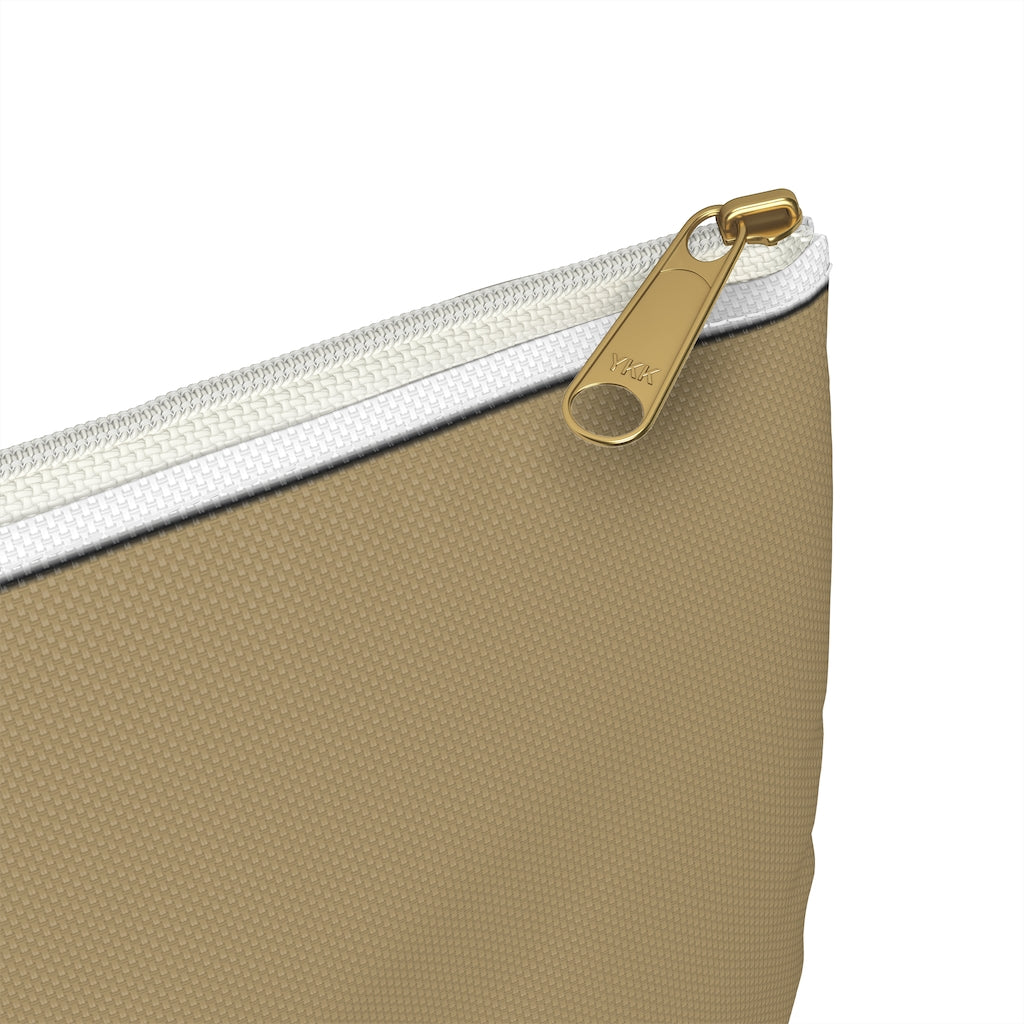Gold Striped Pouch