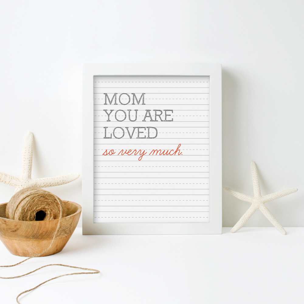 Florals for Mom Printables