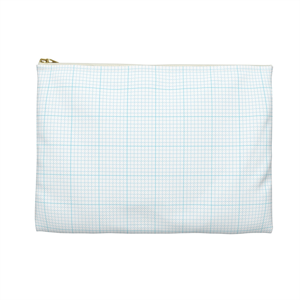 Blue Graph Pouch