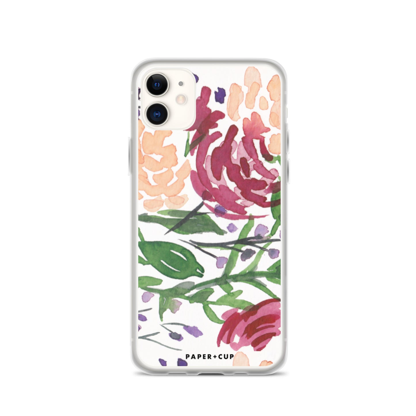 Mauve Floral iPhone Case