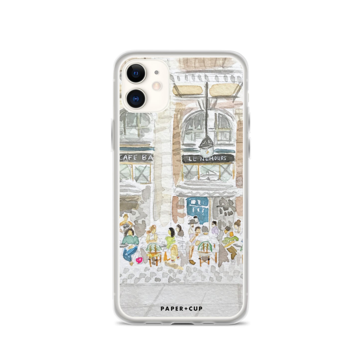 Paris Cafe iPhone Case