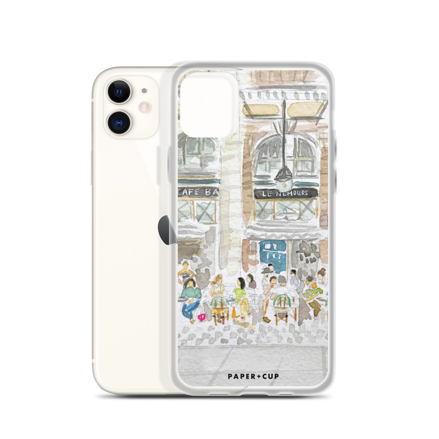 Paris Cafe iPhone Case