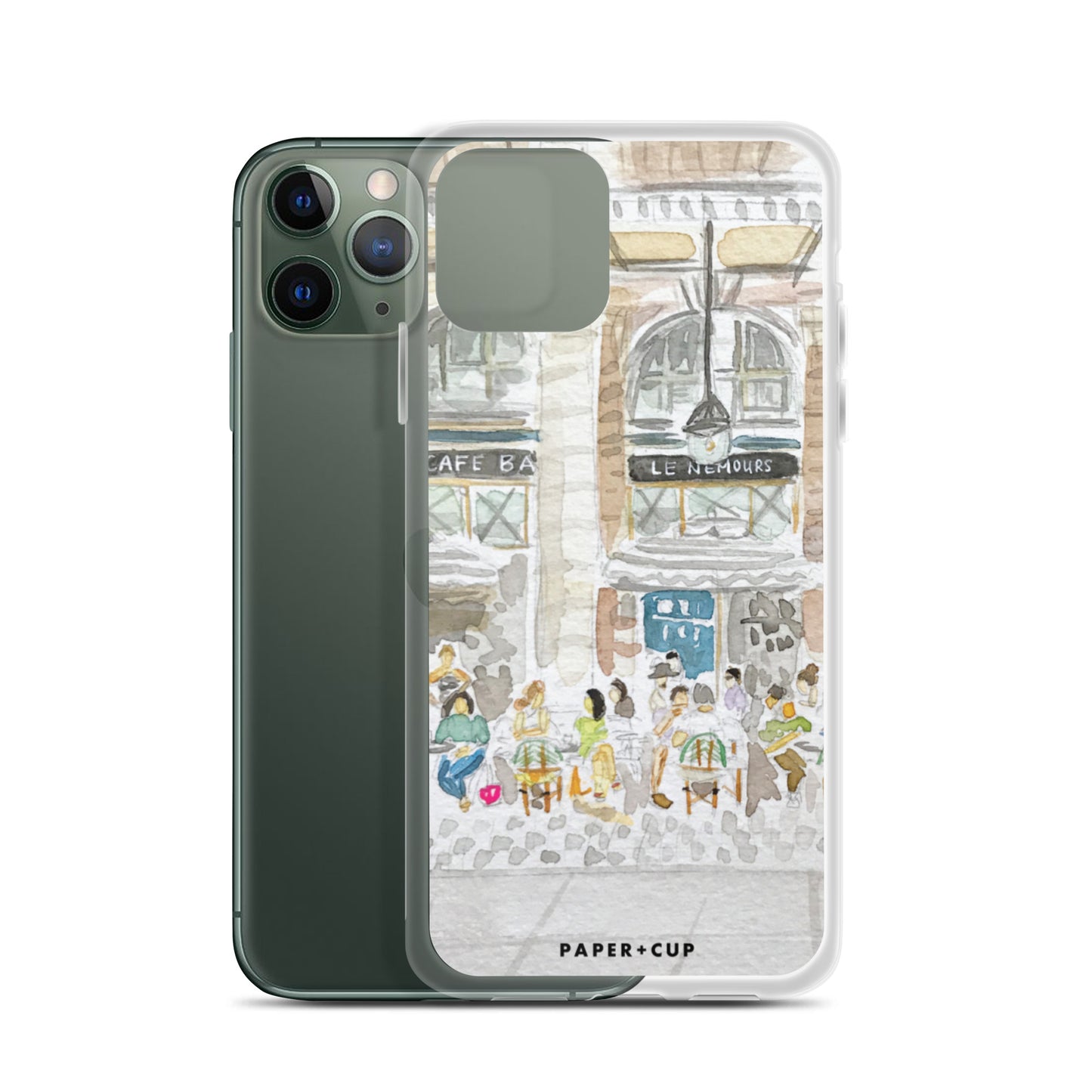 Paris Cafe iPhone Case