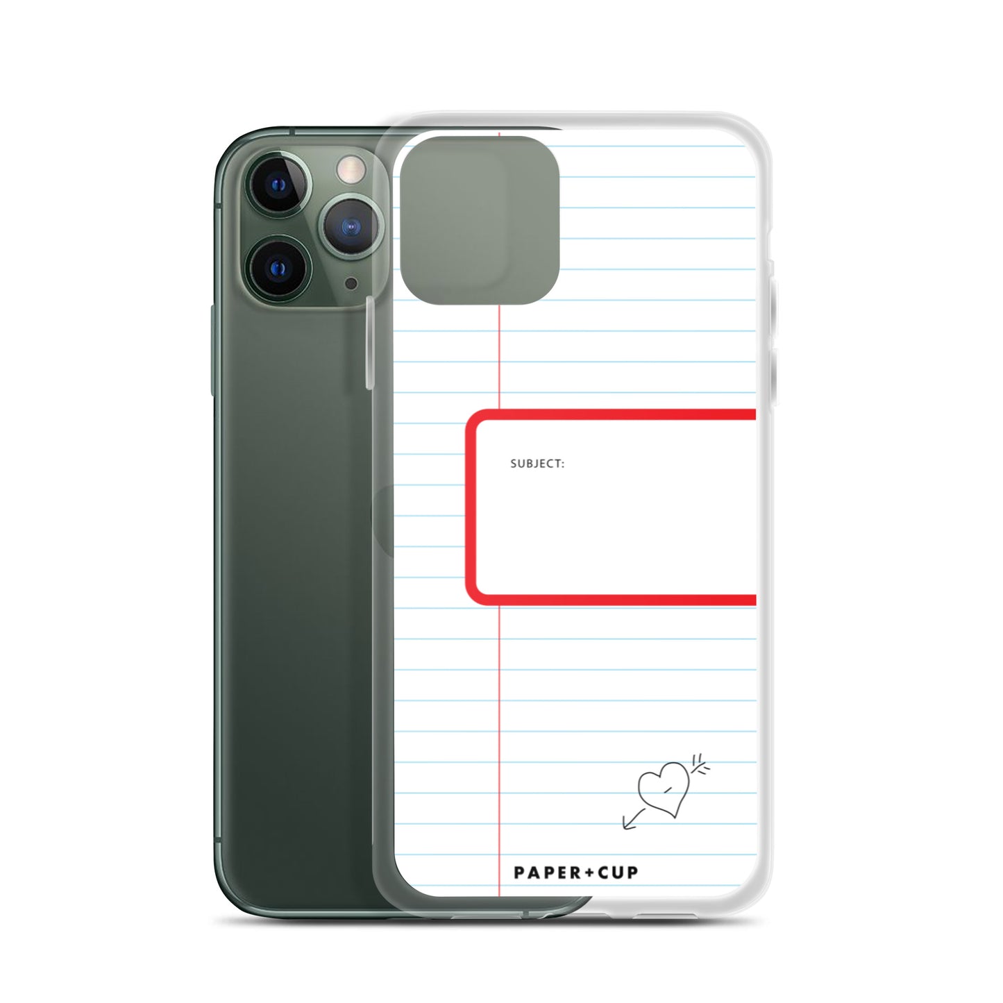 Old School Lined iPhone Case