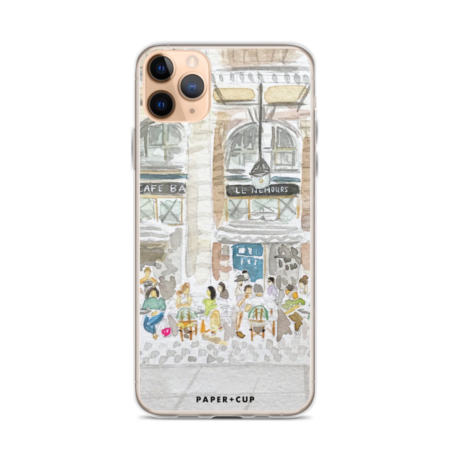 Paris Cafe iPhone Case