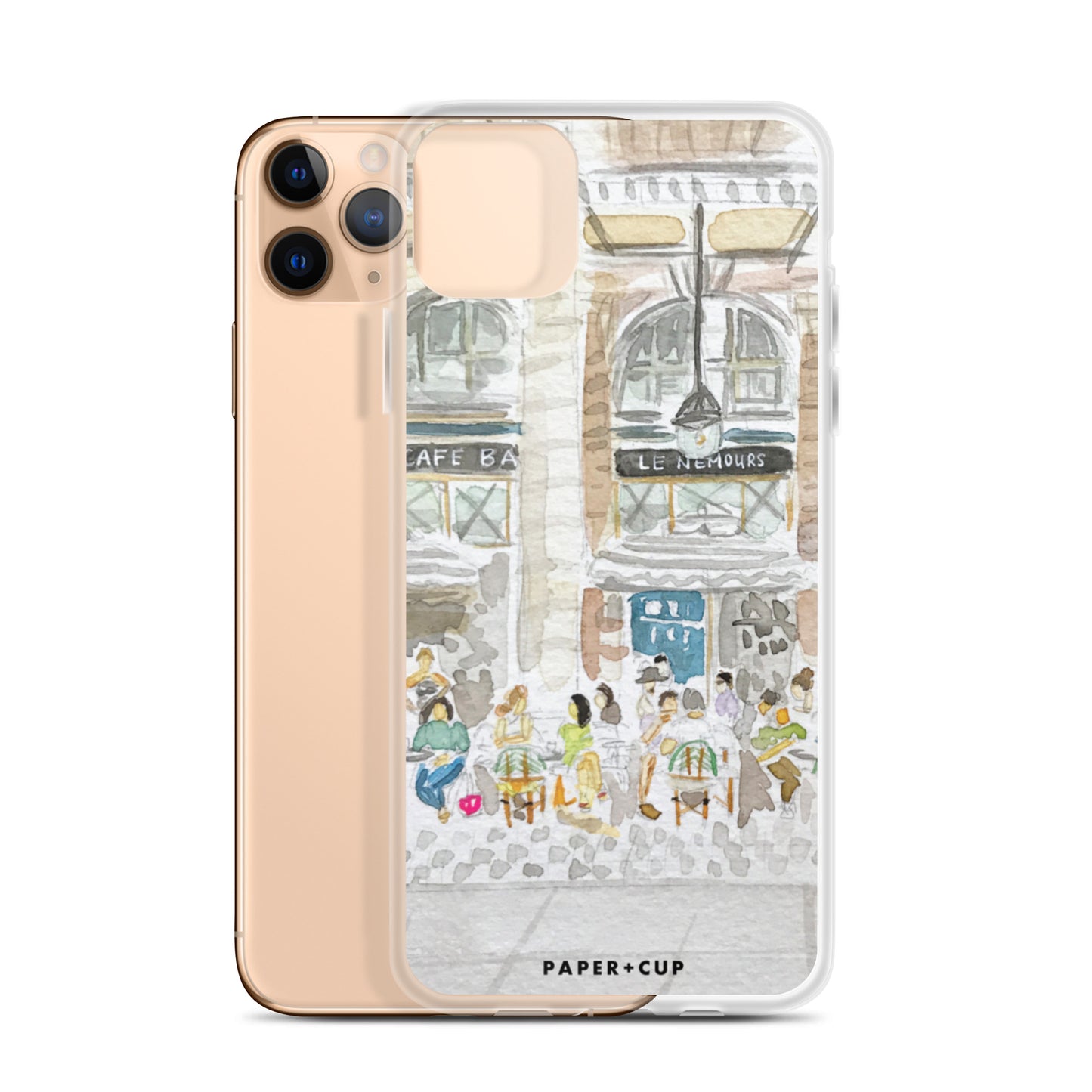 Paris Cafe iPhone Case