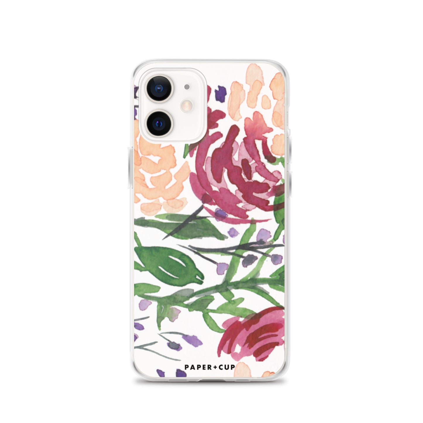 Mauve Floral iPhone Case