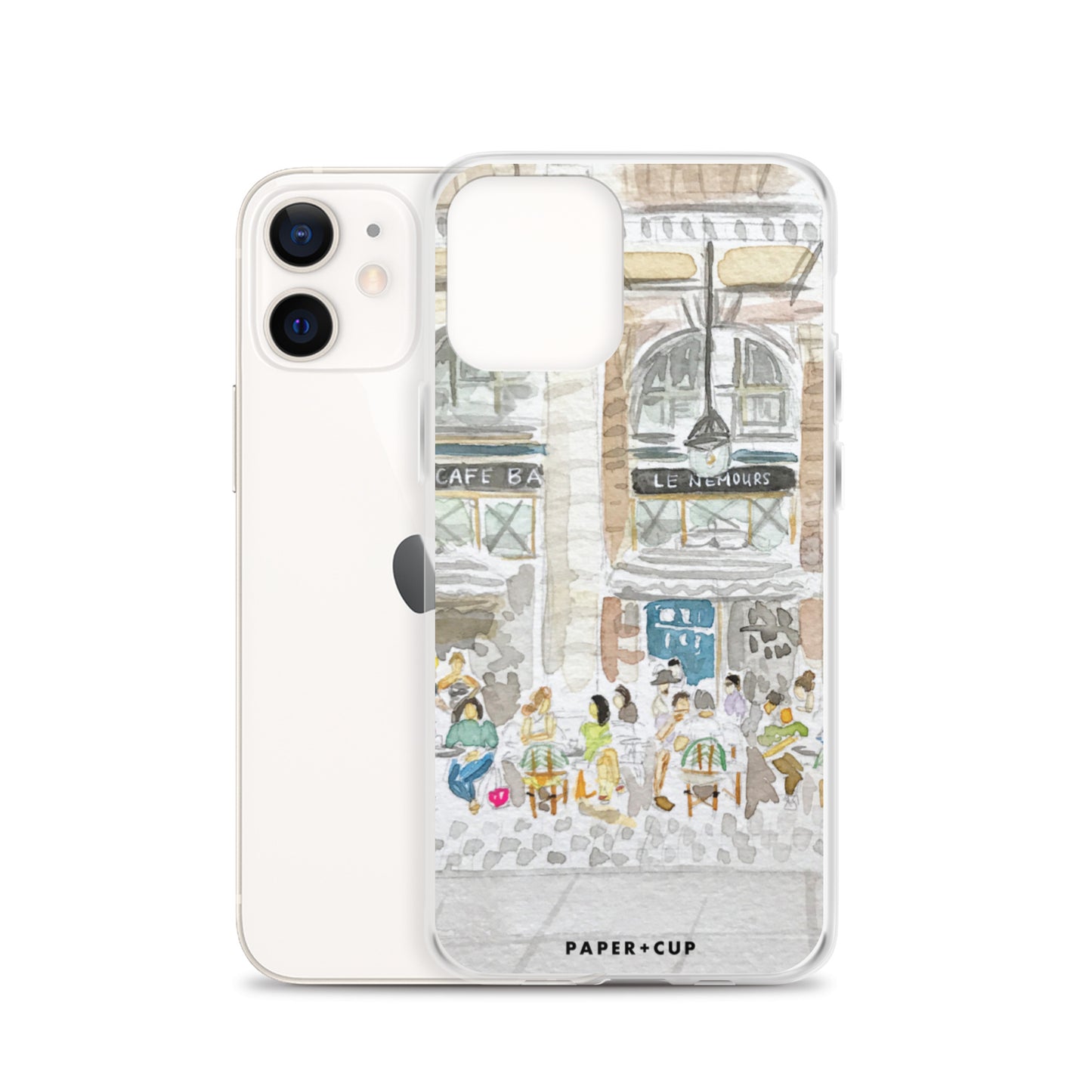Paris Cafe iPhone Case