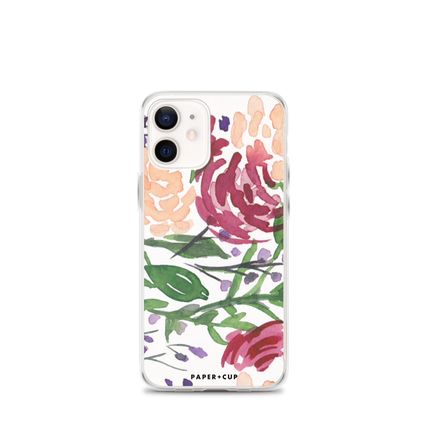 Mauve Floral iPhone Case