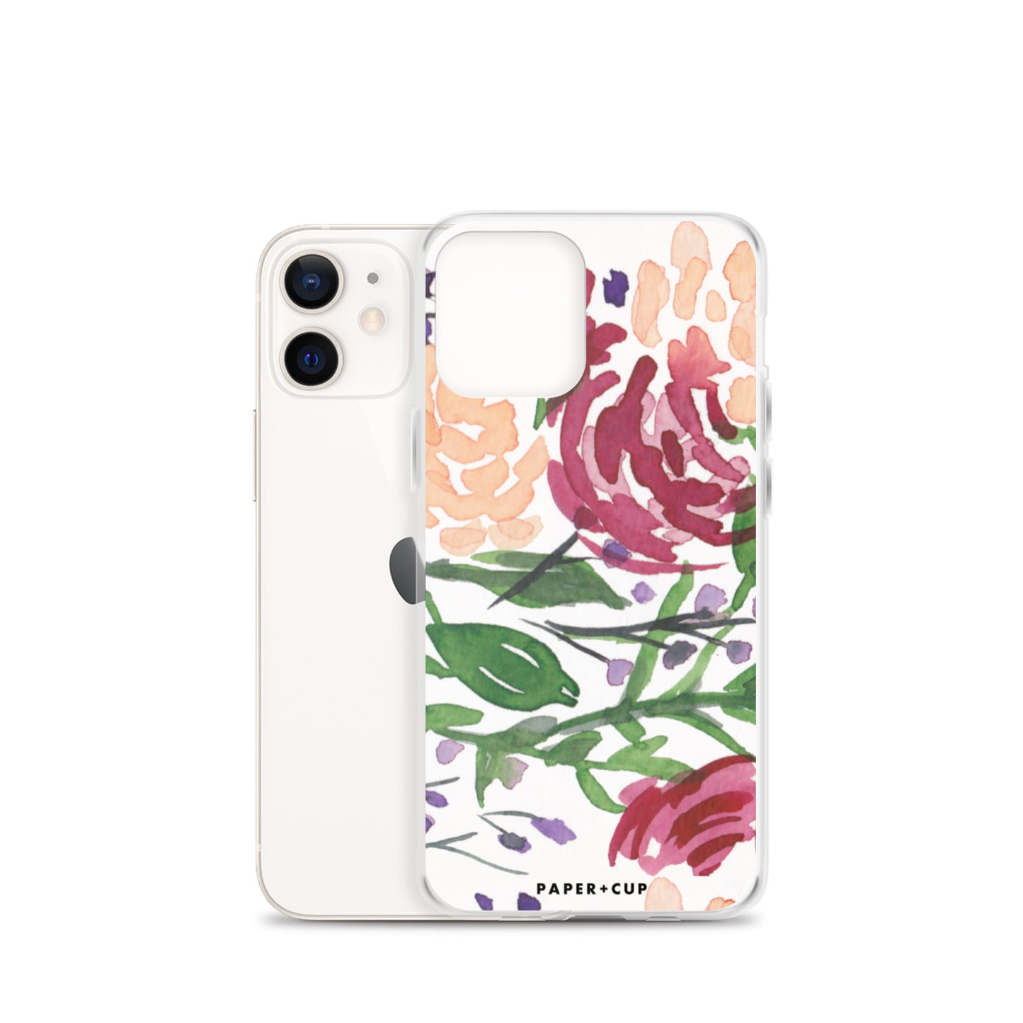 Mauve Floral iPhone Case