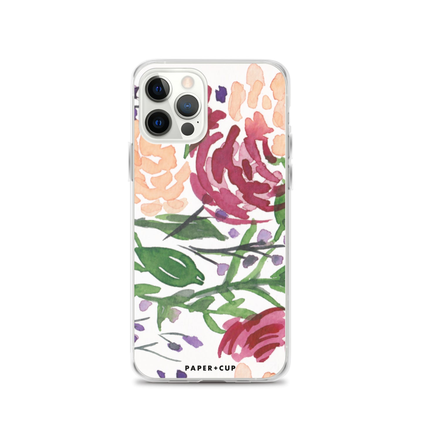 Mauve Floral iPhone Case
