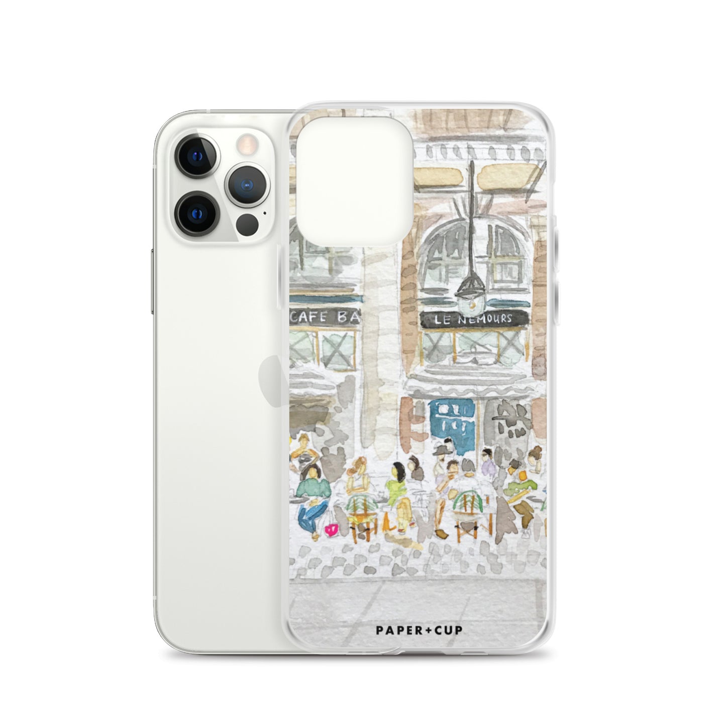 Paris Cafe iPhone Case