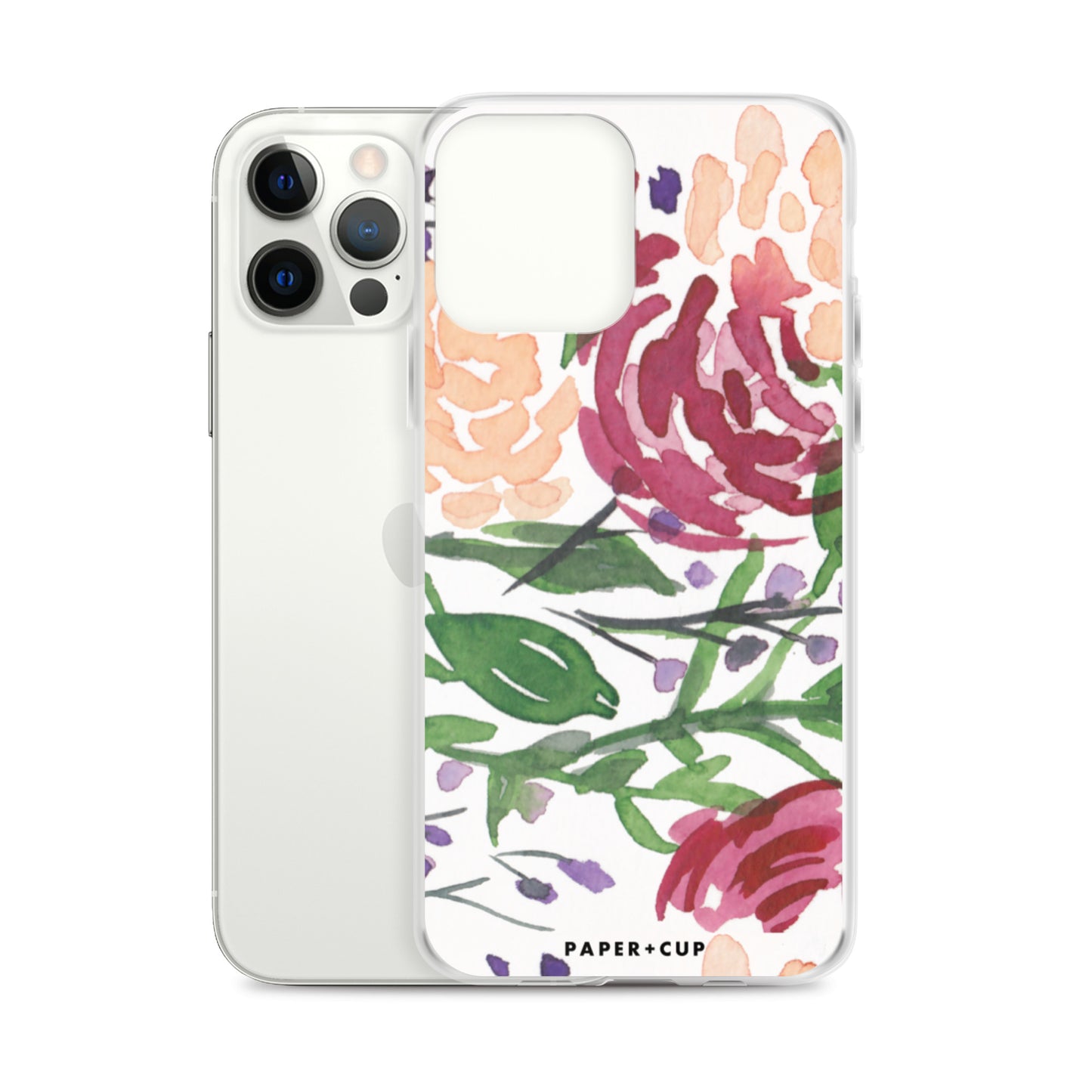 Mauve Floral iPhone Case