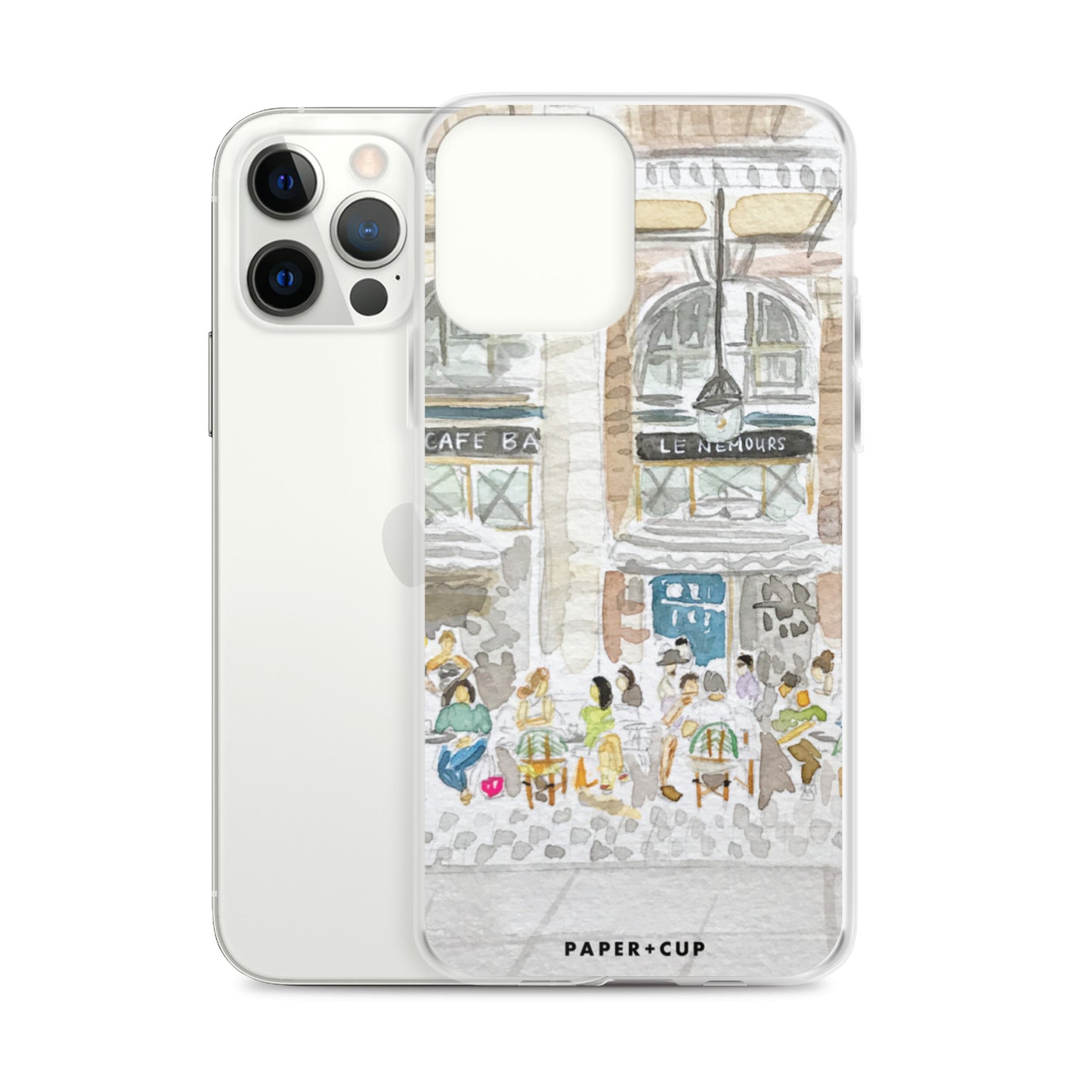 Paris Cafe iPhone Case