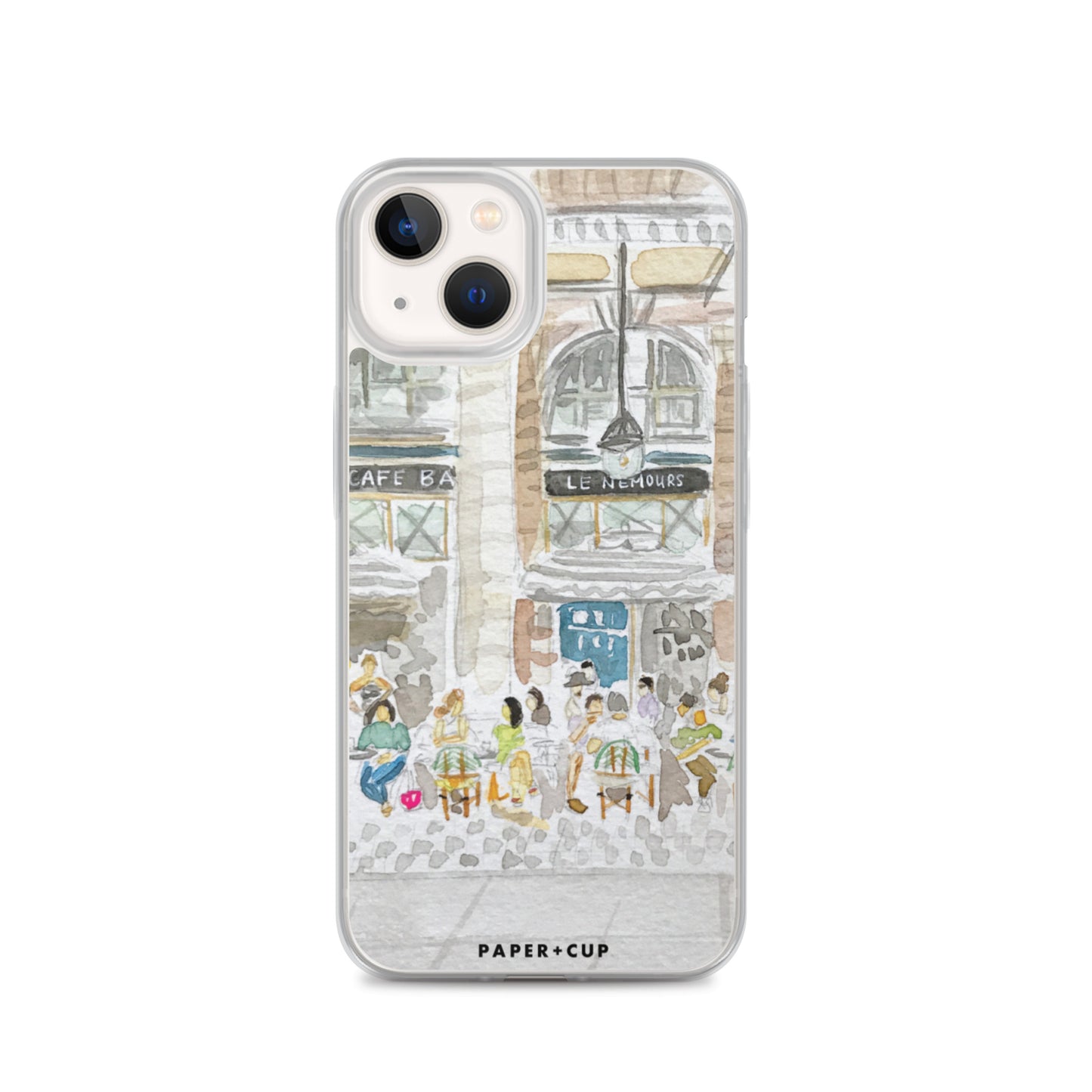 Paris Cafe iPhone Case