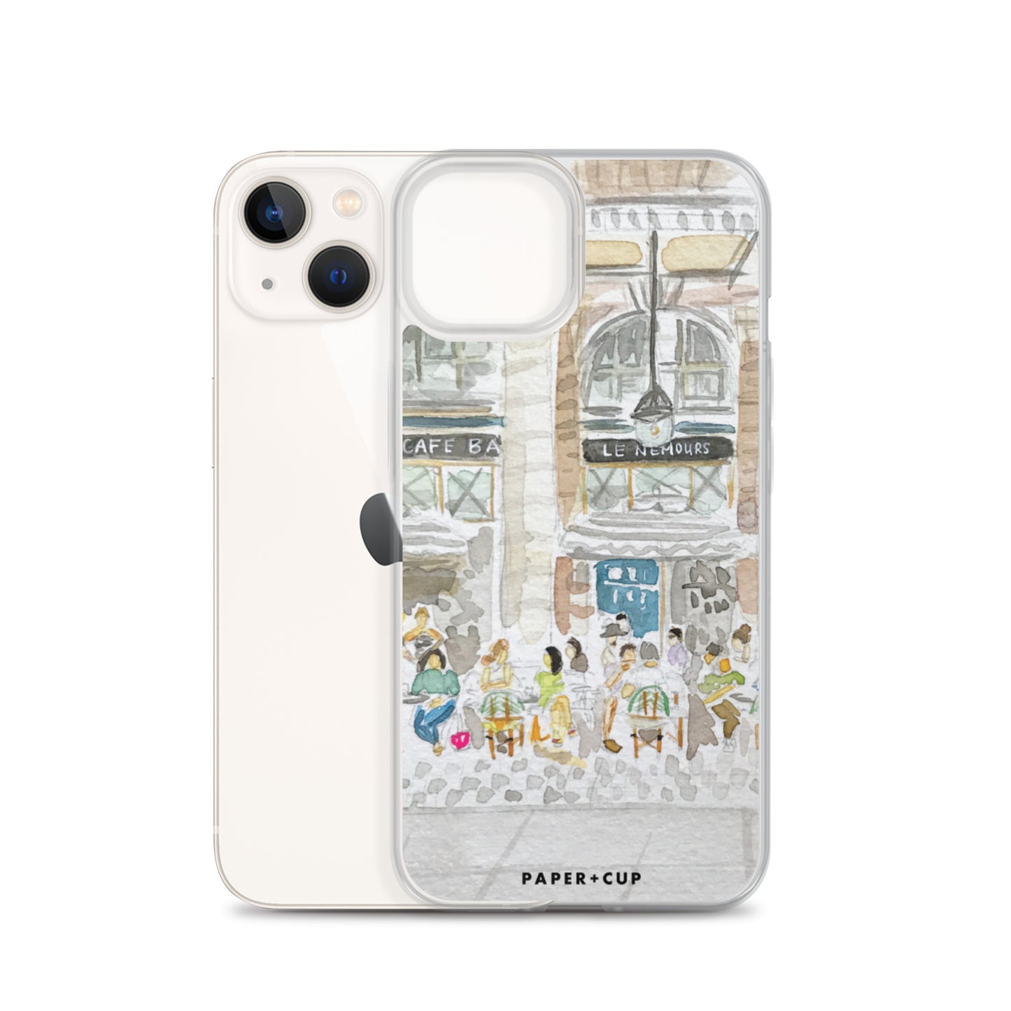 Paris Cafe iPhone Case