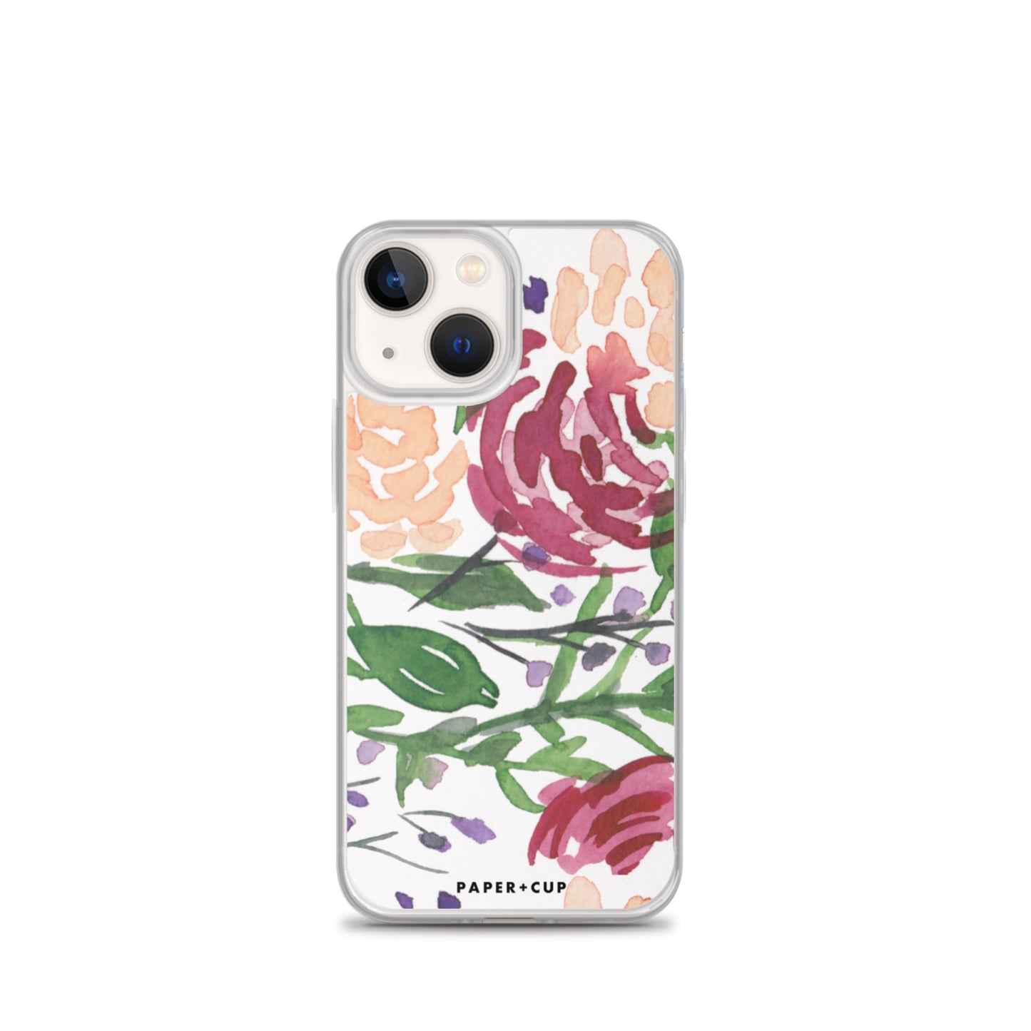 Mauve Floral iPhone Case