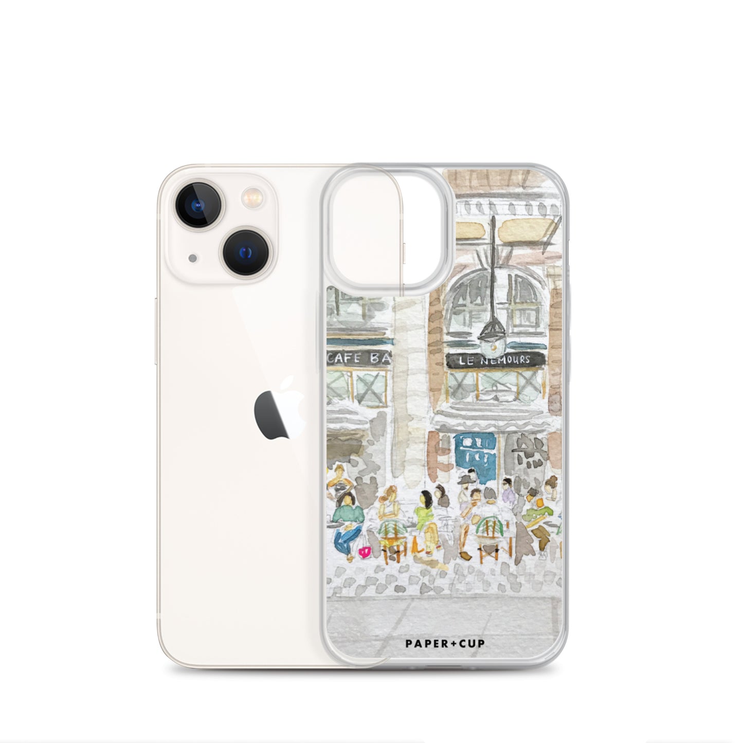 Paris Cafe iPhone Case