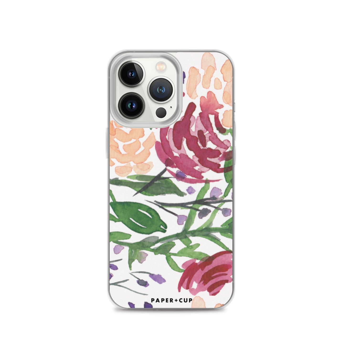 Mauve Floral iPhone Case