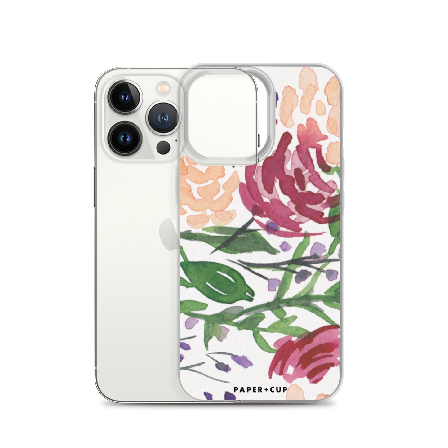 Mauve Floral iPhone Case