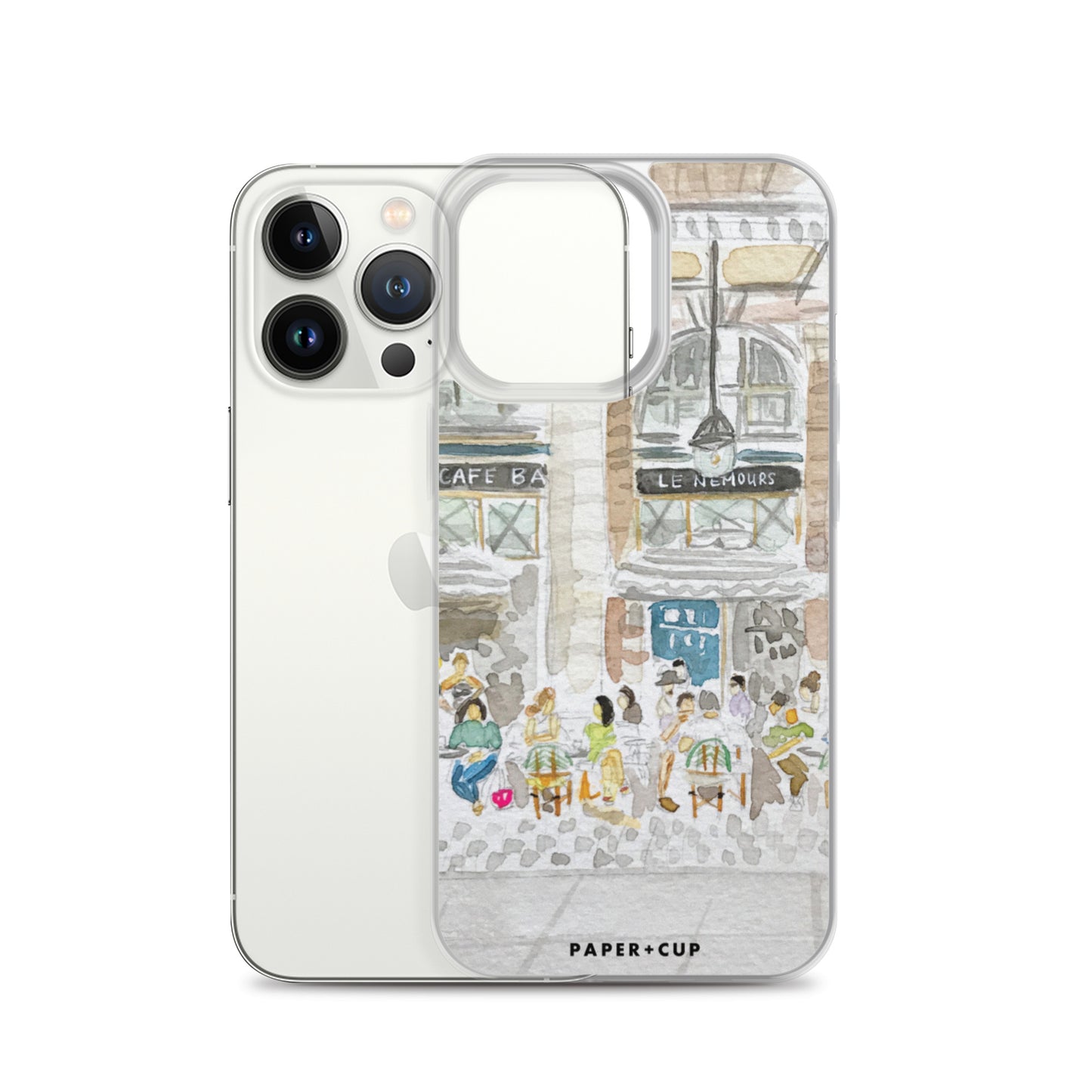 Paris Cafe iPhone Case