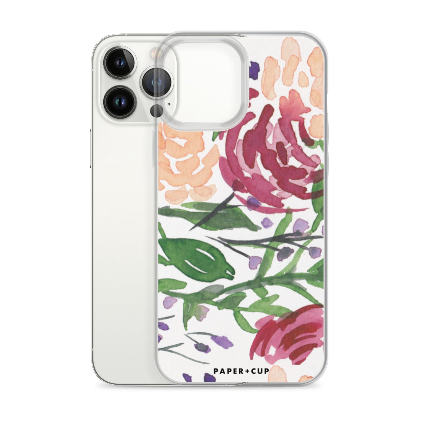 Mauve Floral iPhone Case