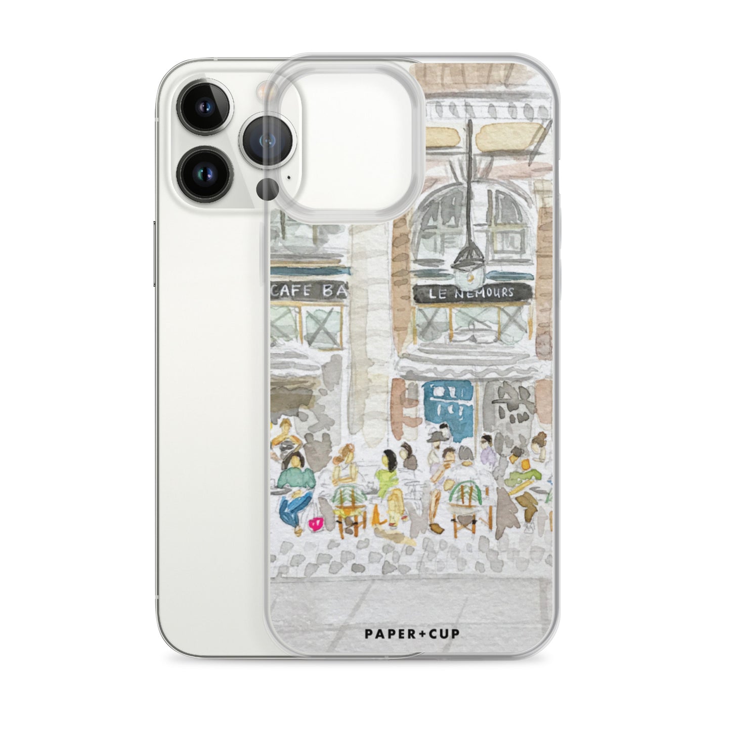 Paris Cafe iPhone Case