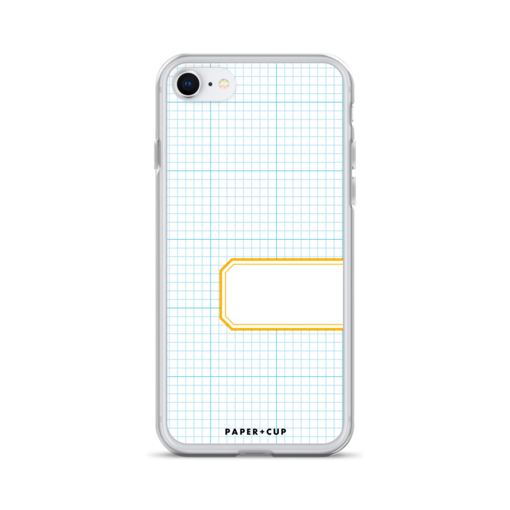 Yellow Label iPhone Case