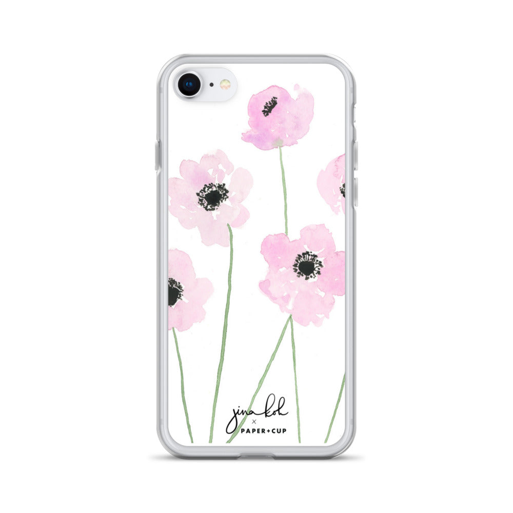 Anemone Floral iPhone Case