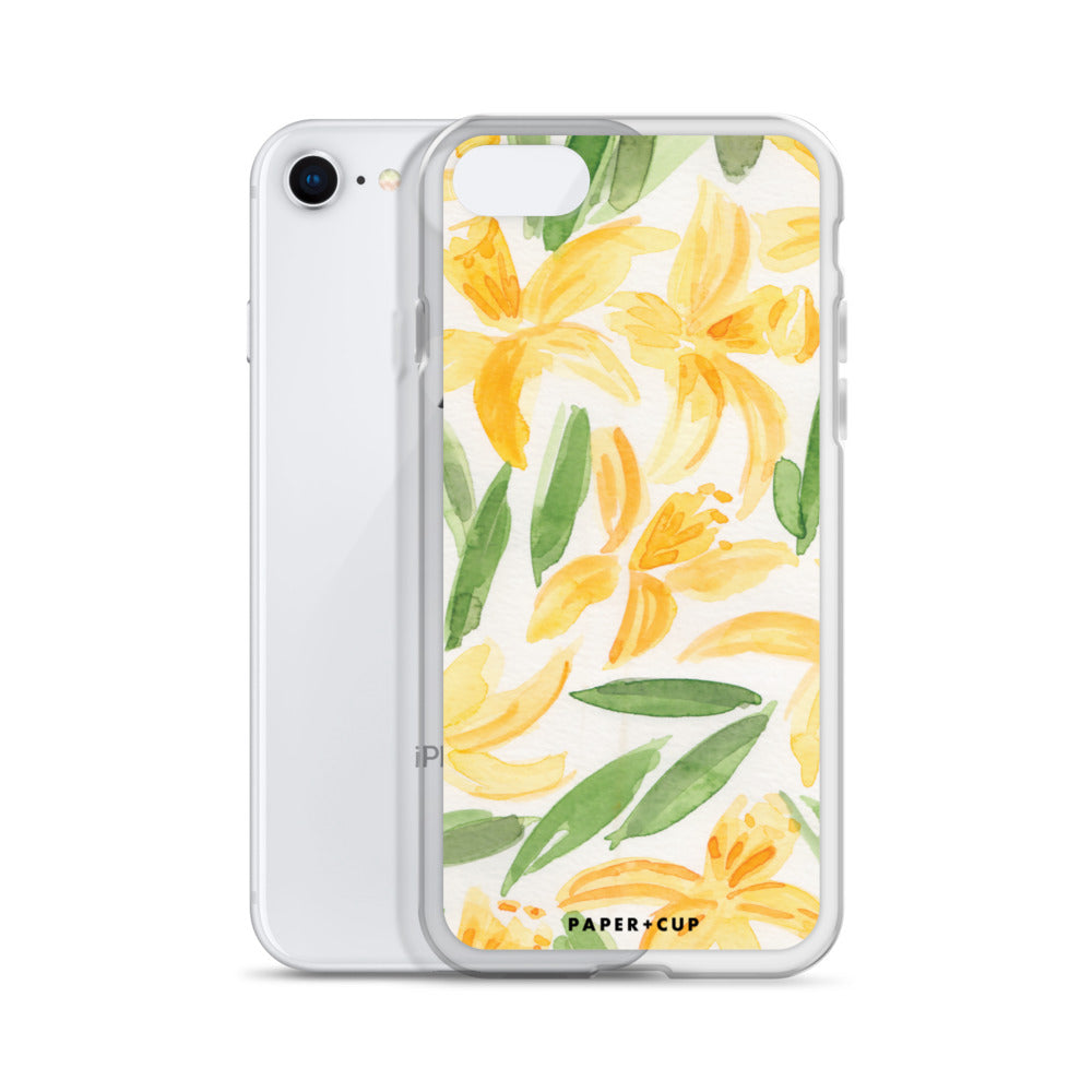 Daffodil Floral iPhone Case