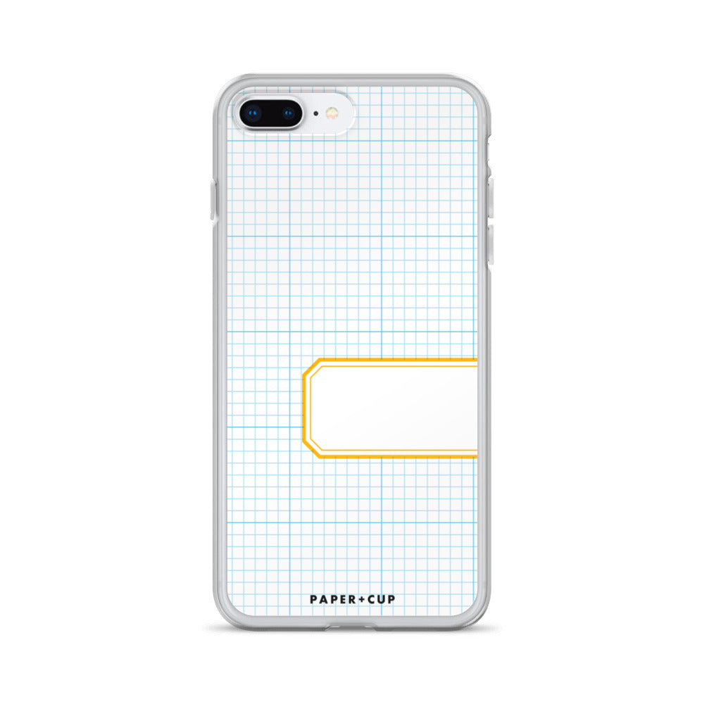 Yellow Label iPhone Case