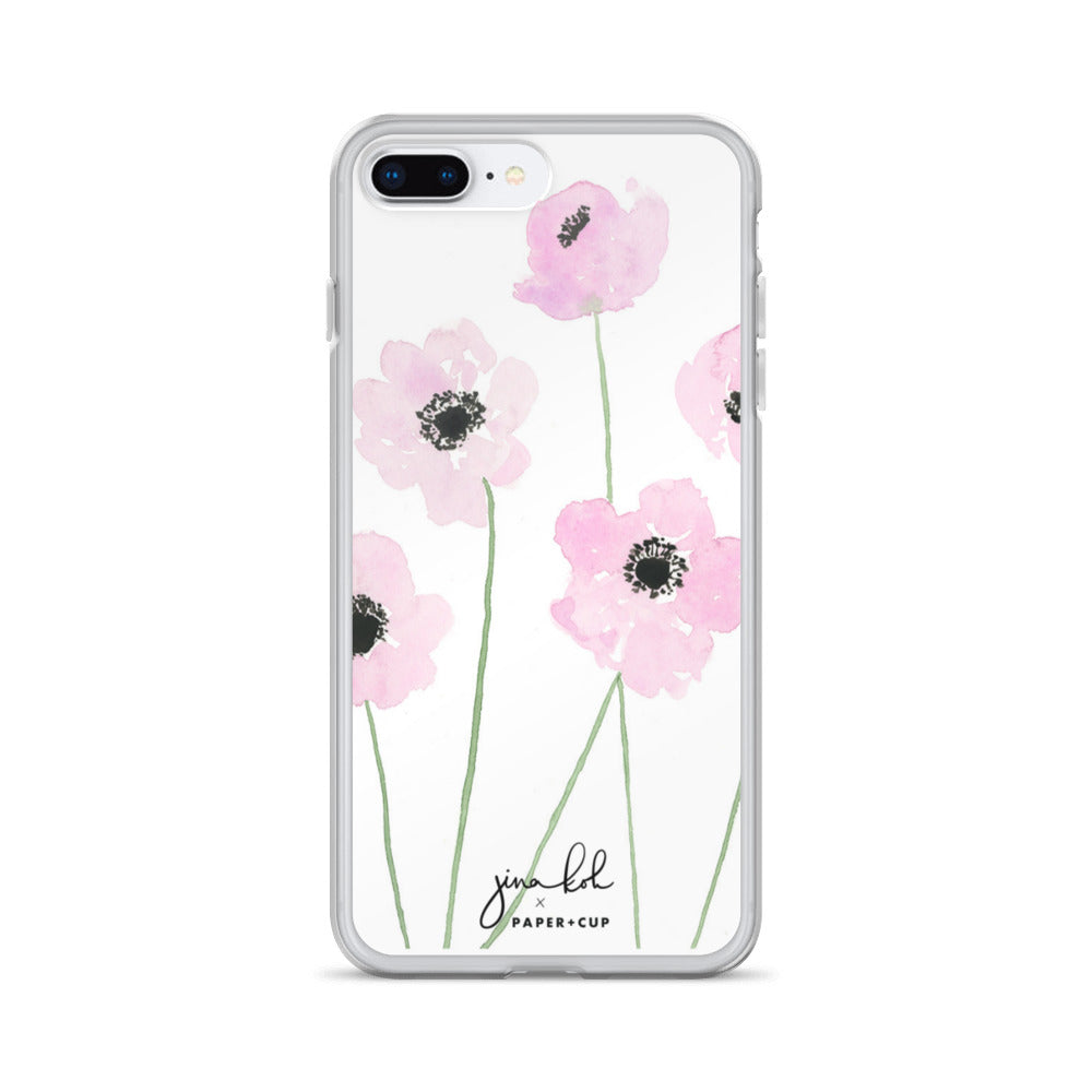 Anemone Floral iPhone Case