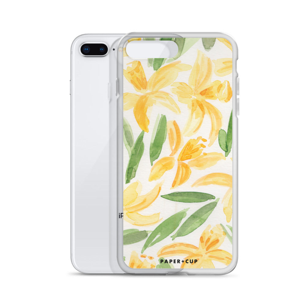 Daffodil Floral iPhone Case