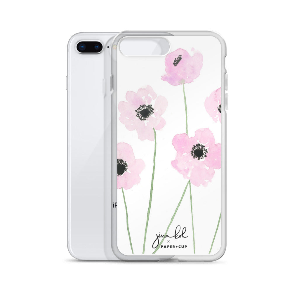 Anemone Floral iPhone Case