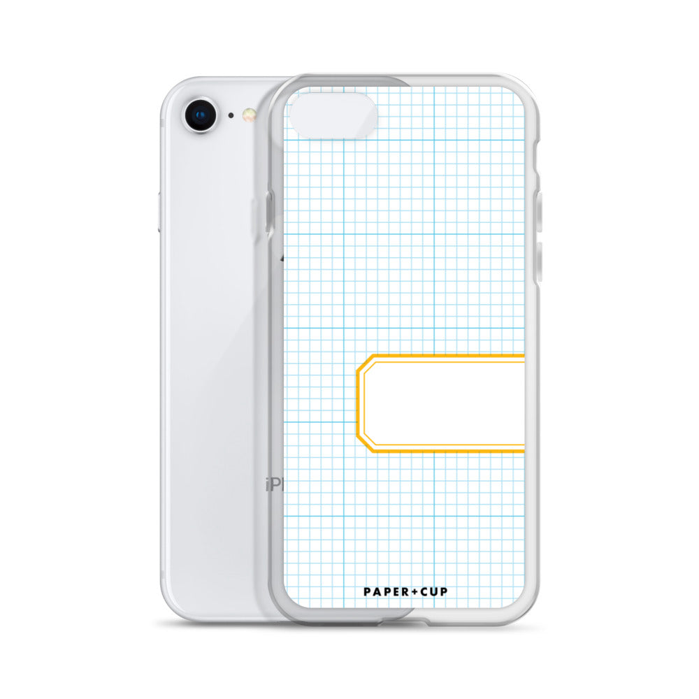 Yellow Label iPhone Case