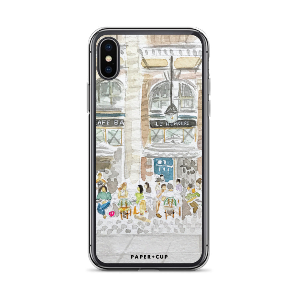 Paris Cafe iPhone Case