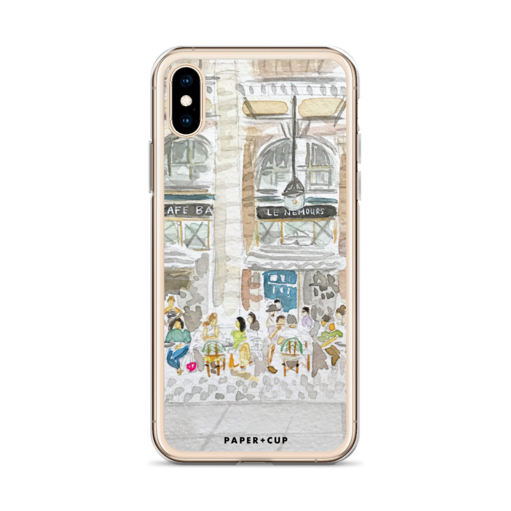 Paris Cafe iPhone Case