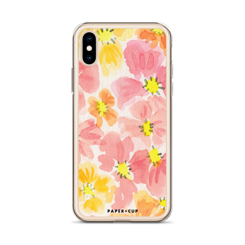 Pinky Floral iPhone Case