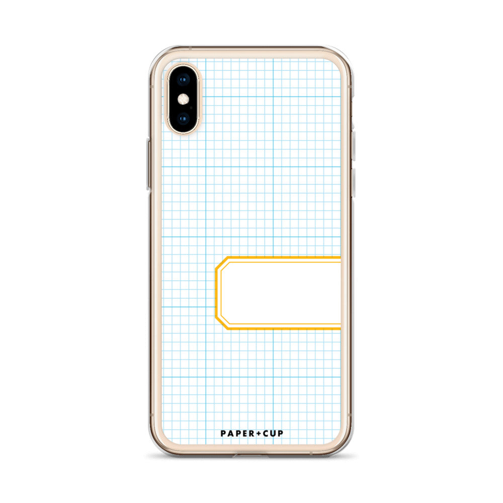 Yellow Label iPhone Case