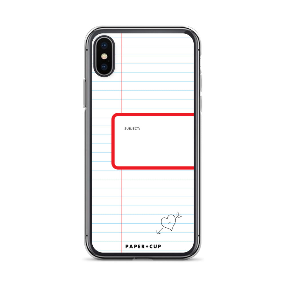 Old School Lined iPhone Case