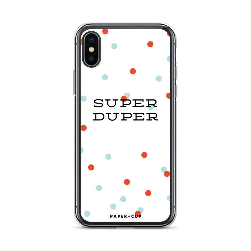 Super Duper iPhone Case