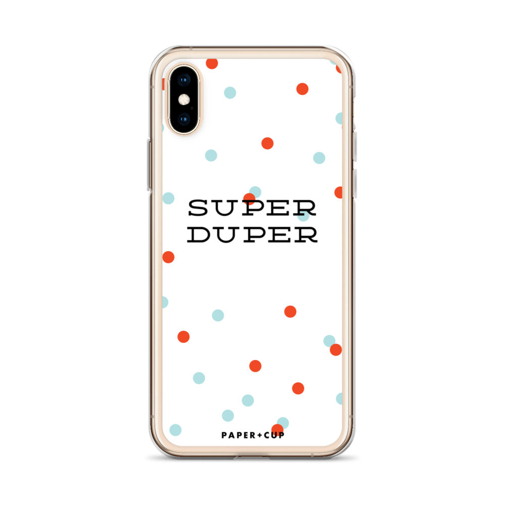 Super Duper iPhone Case