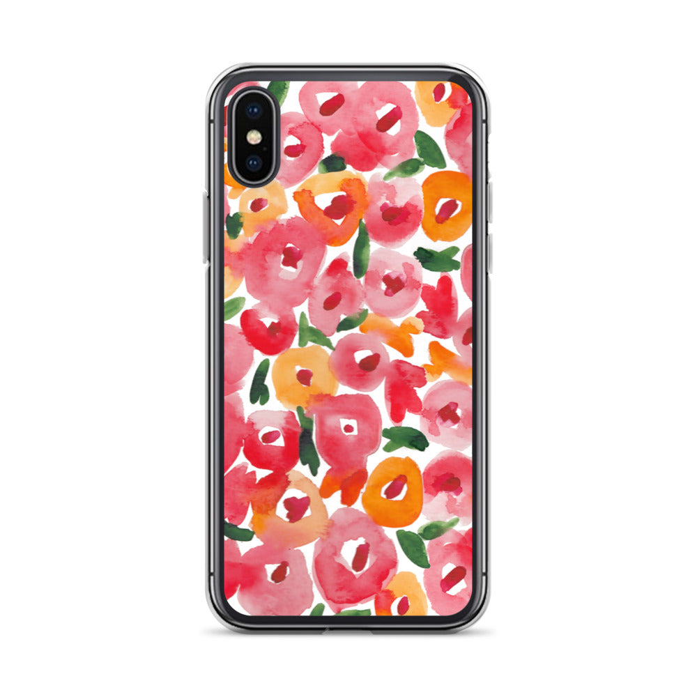 Poppy Floral iPhone Case