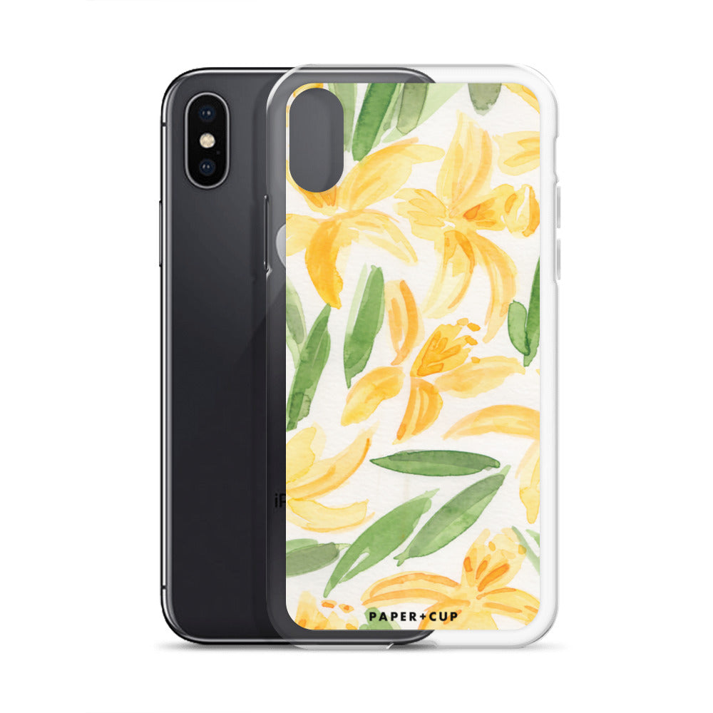 Daffodil Floral iPhone Case