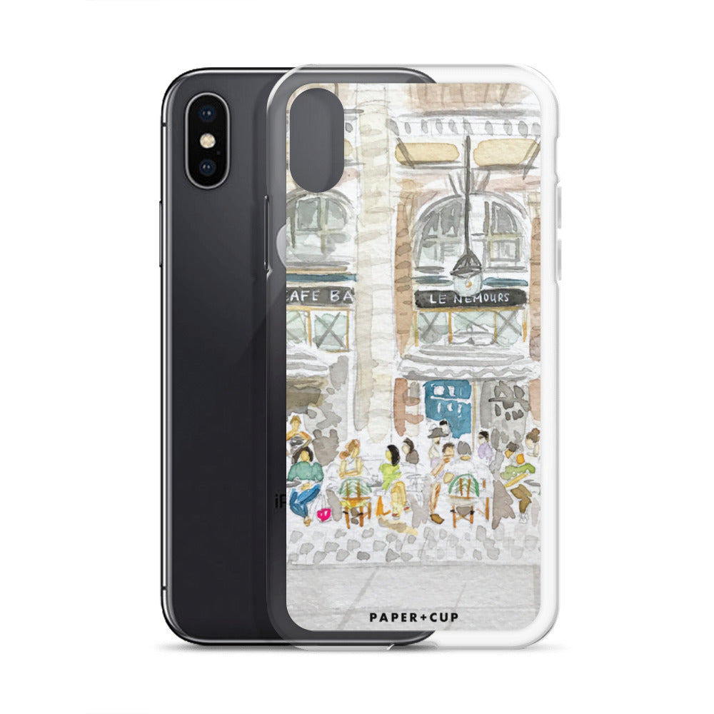 Paris Cafe iPhone Case