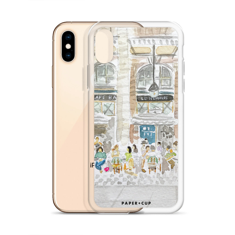 Paris Cafe iPhone Case