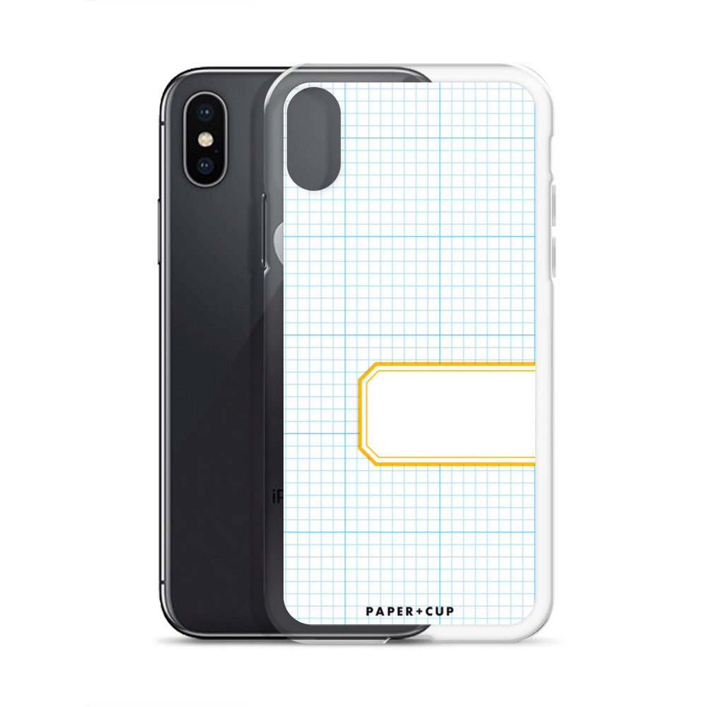 Yellow Label iPhone Case